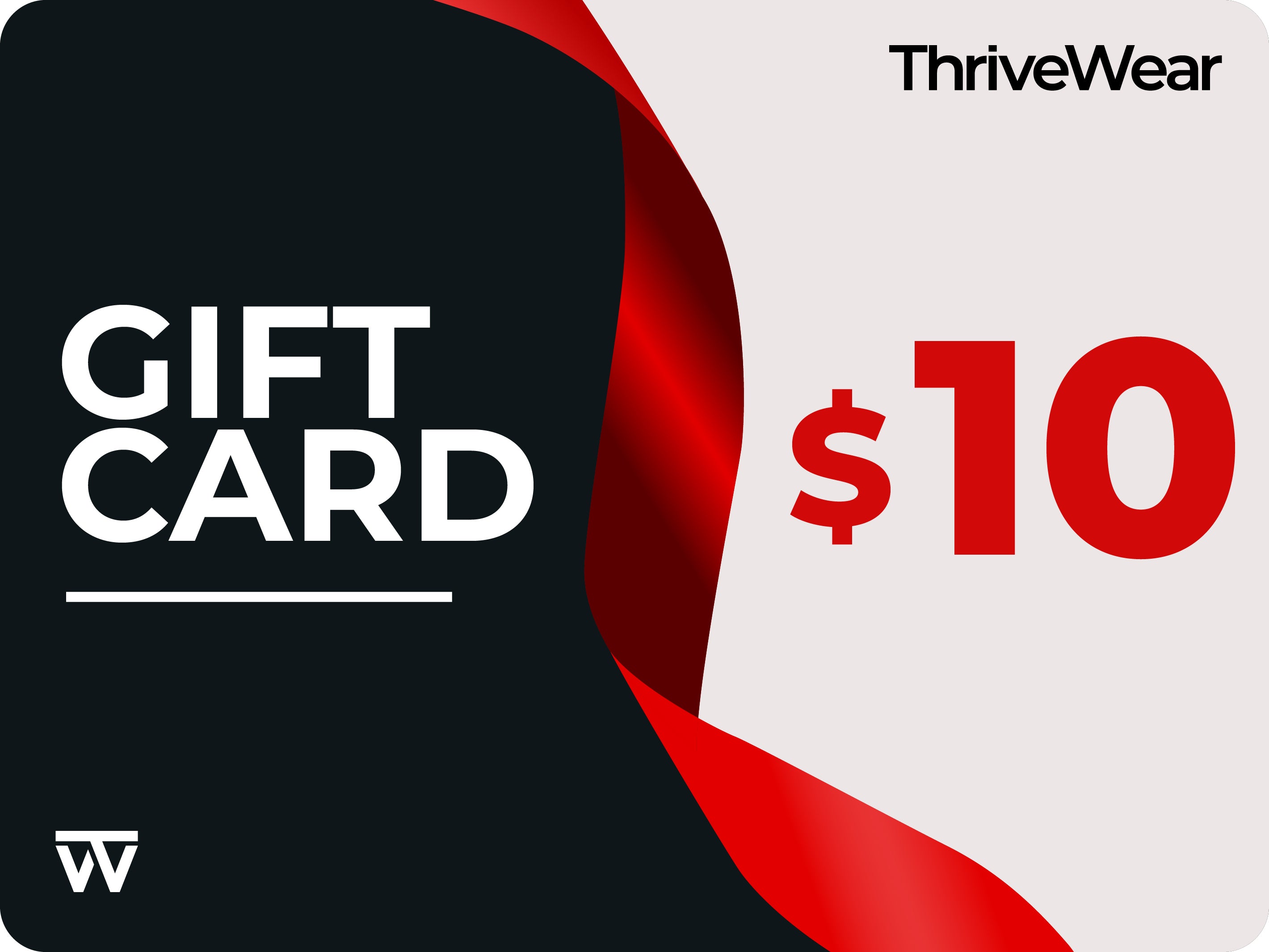 Thrive Wear Gift Card $10
